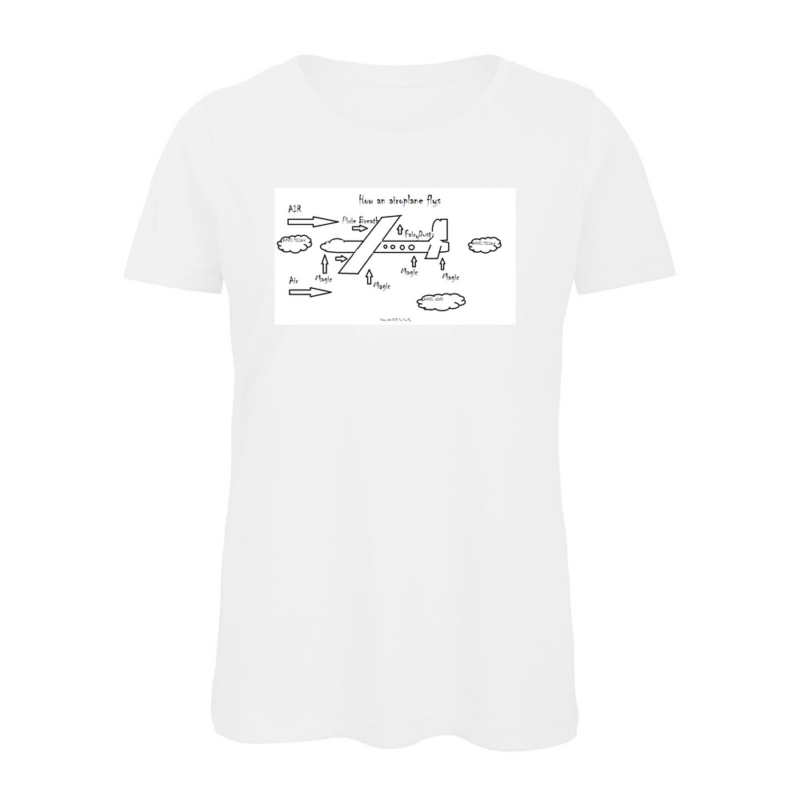 Ladies Organic T-Shirt - White